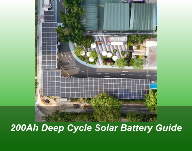 200Ah Deep Cycle Solar Battery Guide